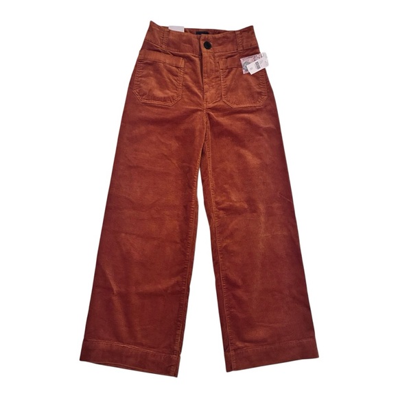 NWT Maeve Colette Corduroy Crop Wide-Leg Pant Size 25 - Picture 4 of 12
